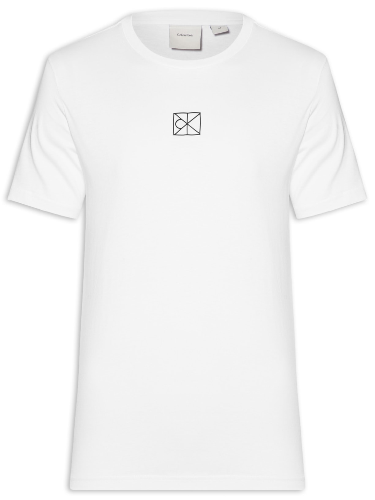 Camiseta Masculina Rubber Patch AOP - Branco
