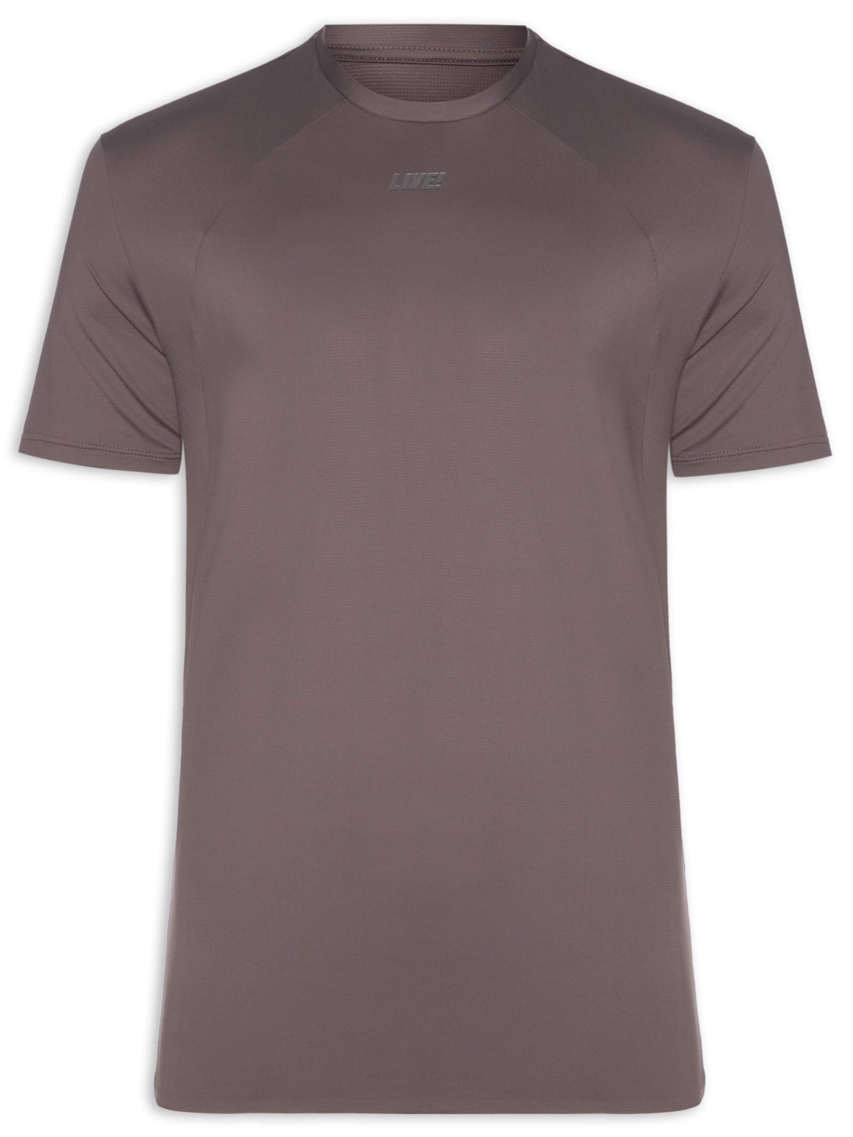 Camiseta Masculina Run Comfy Men Cinza Live!