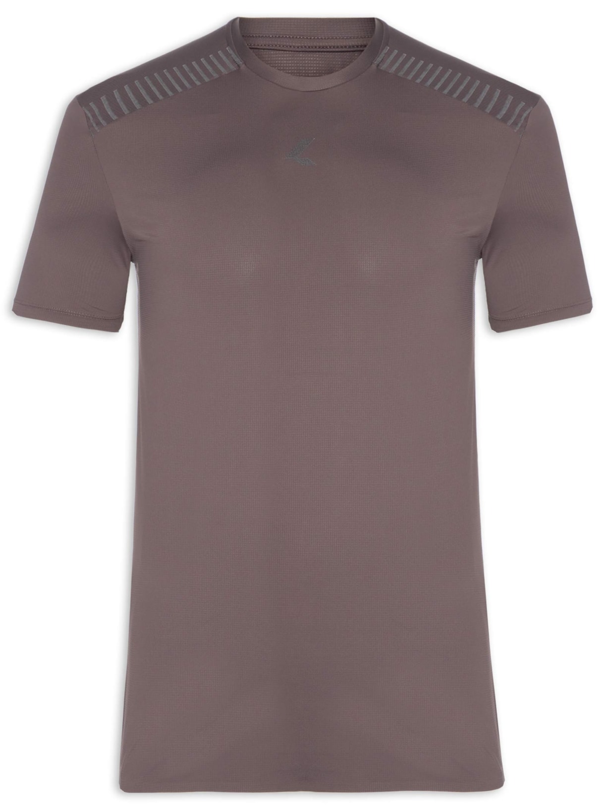 Camiseta Masculina Run Slim Men Marrom Live!