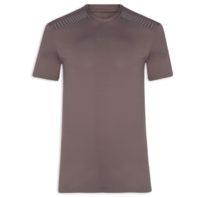 Camiseta Masculina Run Slim Men - Marrom