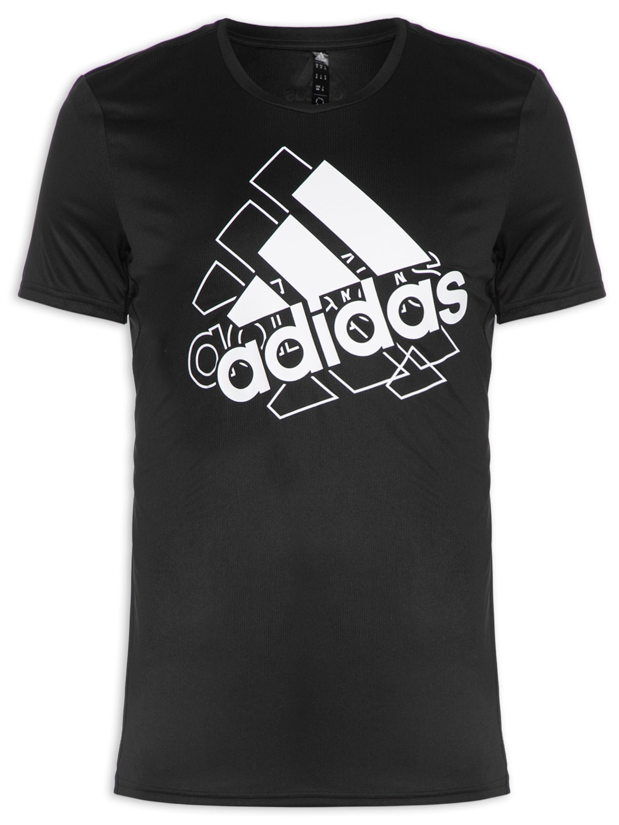 Camiseta Masculina Running Brand Love - Preto