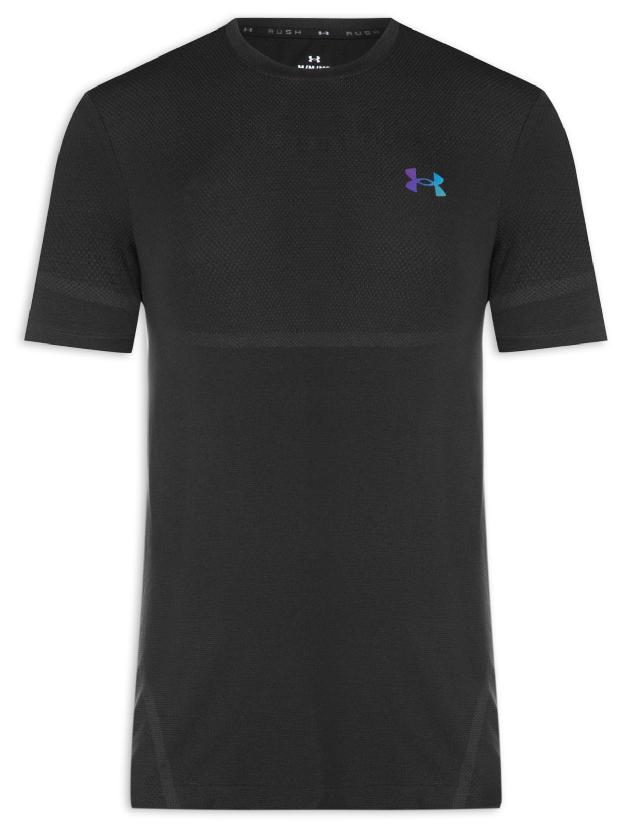 Camiseta Masculina Rush Seamless - Preto
