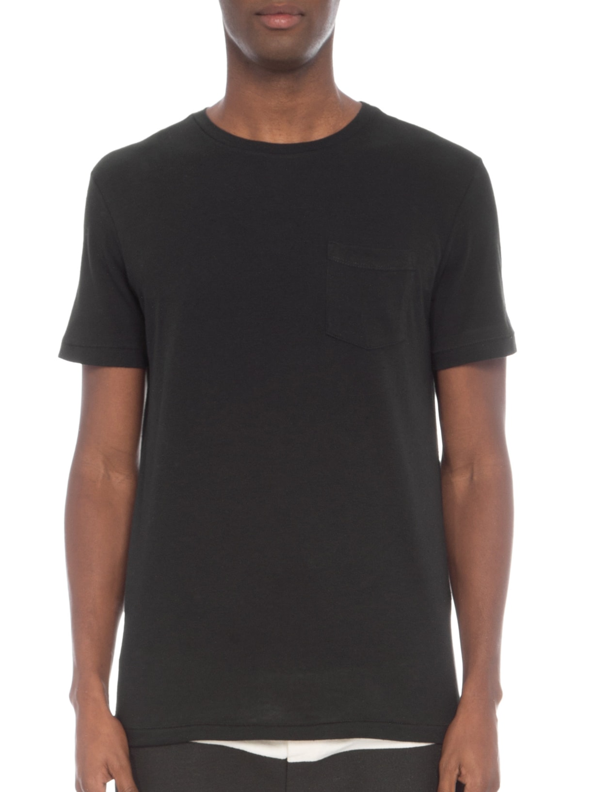 Camiseta Masculina Rustic Pocket E-Basics Preto Osklen