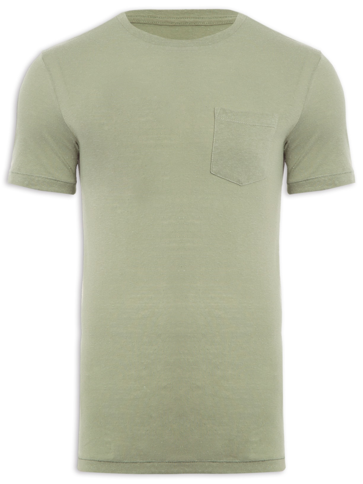 Camiseta Masculina Rustic Pocket E-basics Verde Osklen