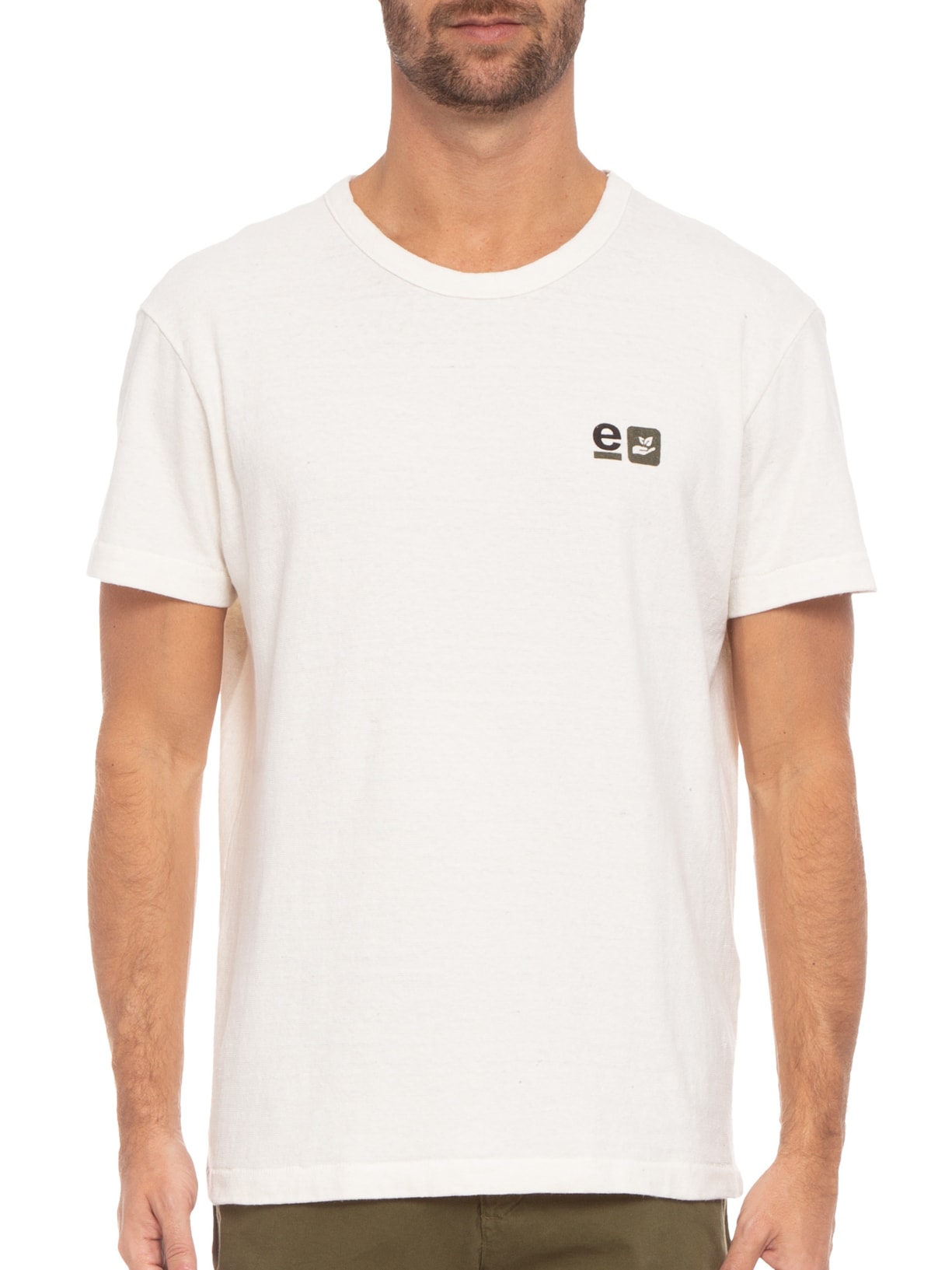 Camiseta Masculina Rustic Regenerete Life Bege Osklen