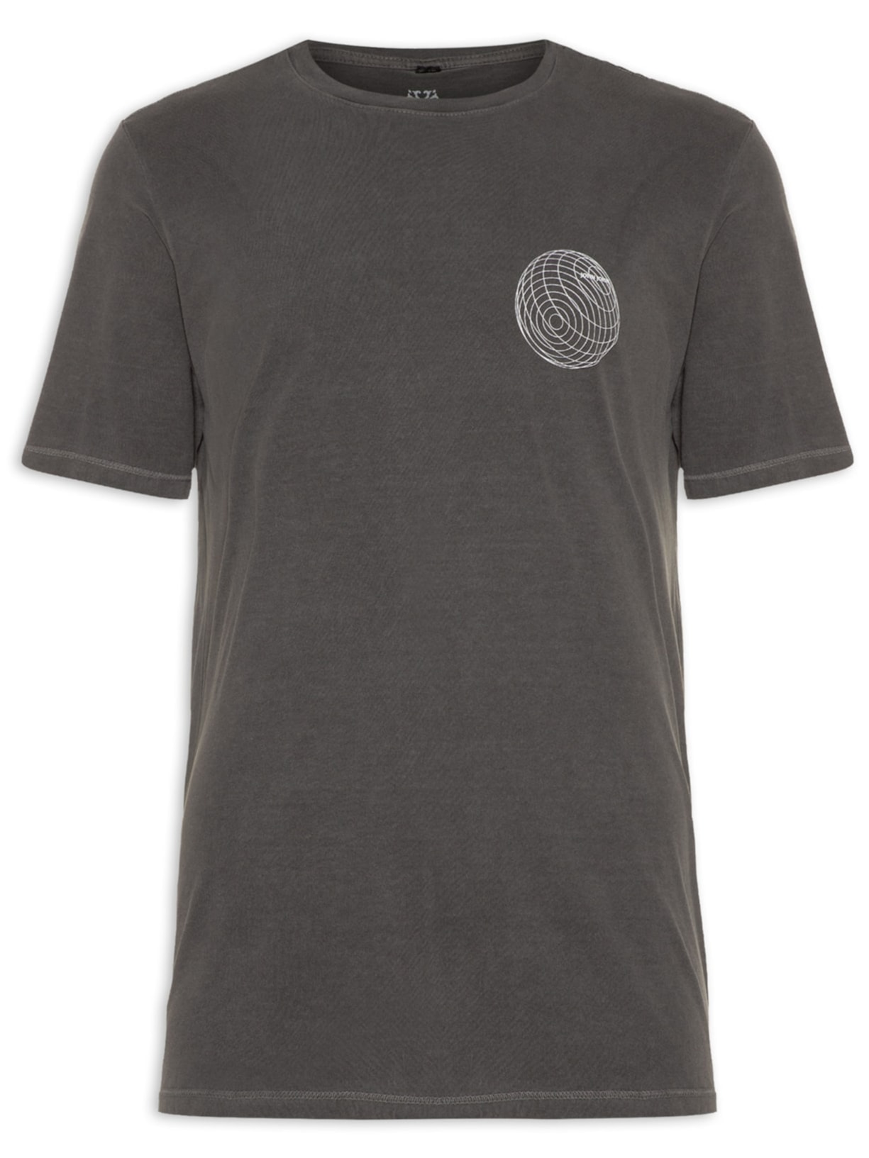Camiseta Masculina Rx Globe Cinza John John
