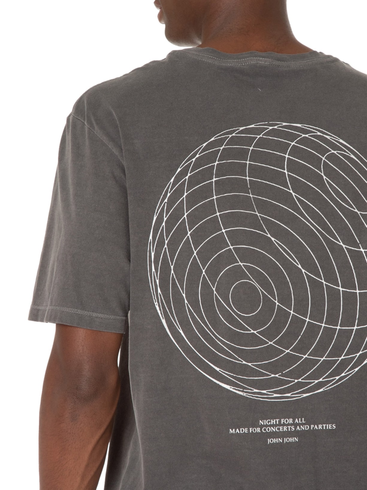 Camiseta Masculina Rx Globe Cinza John John