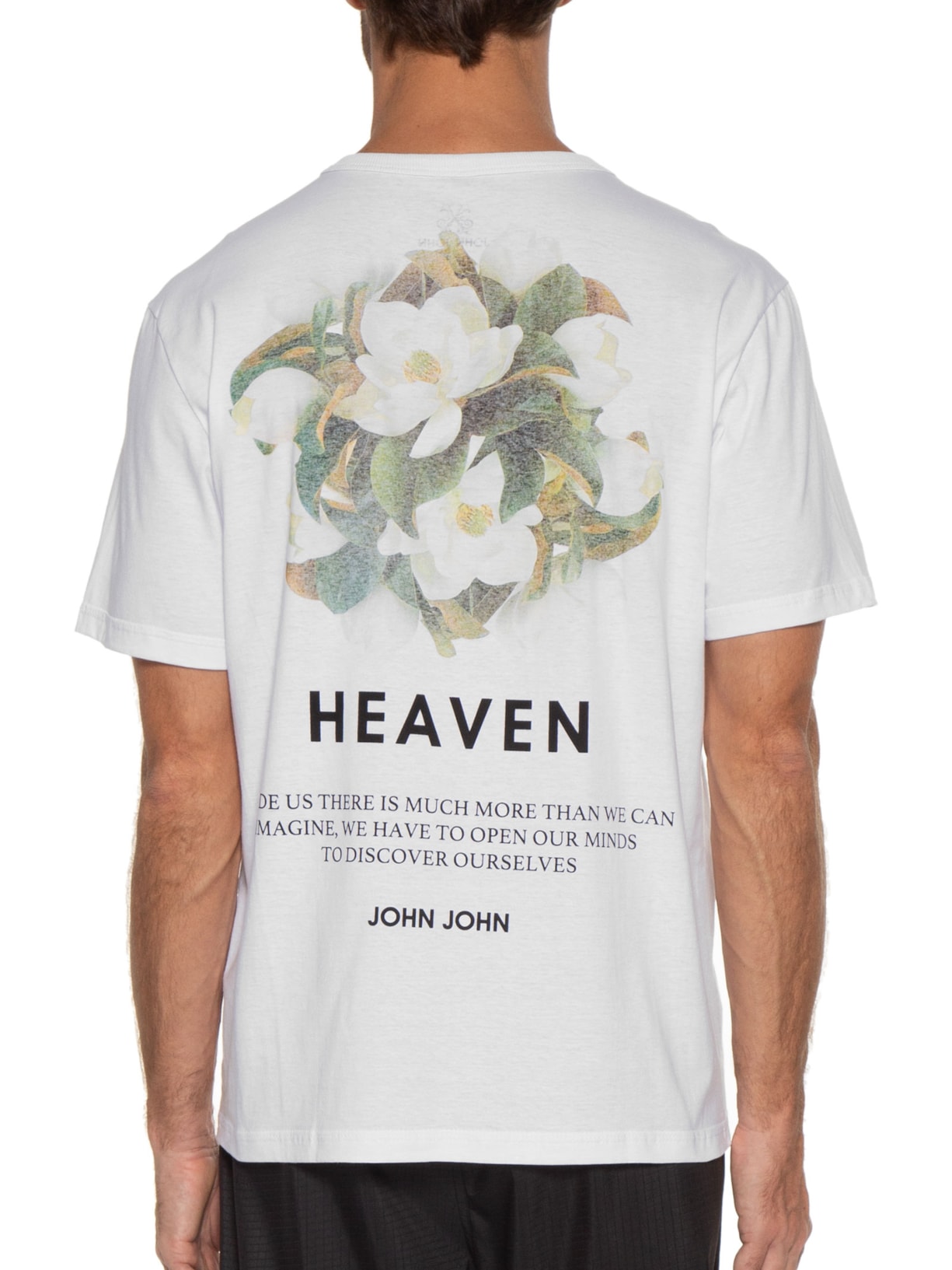 Camiseta Masculina Rx Heaven Flower Branco John John