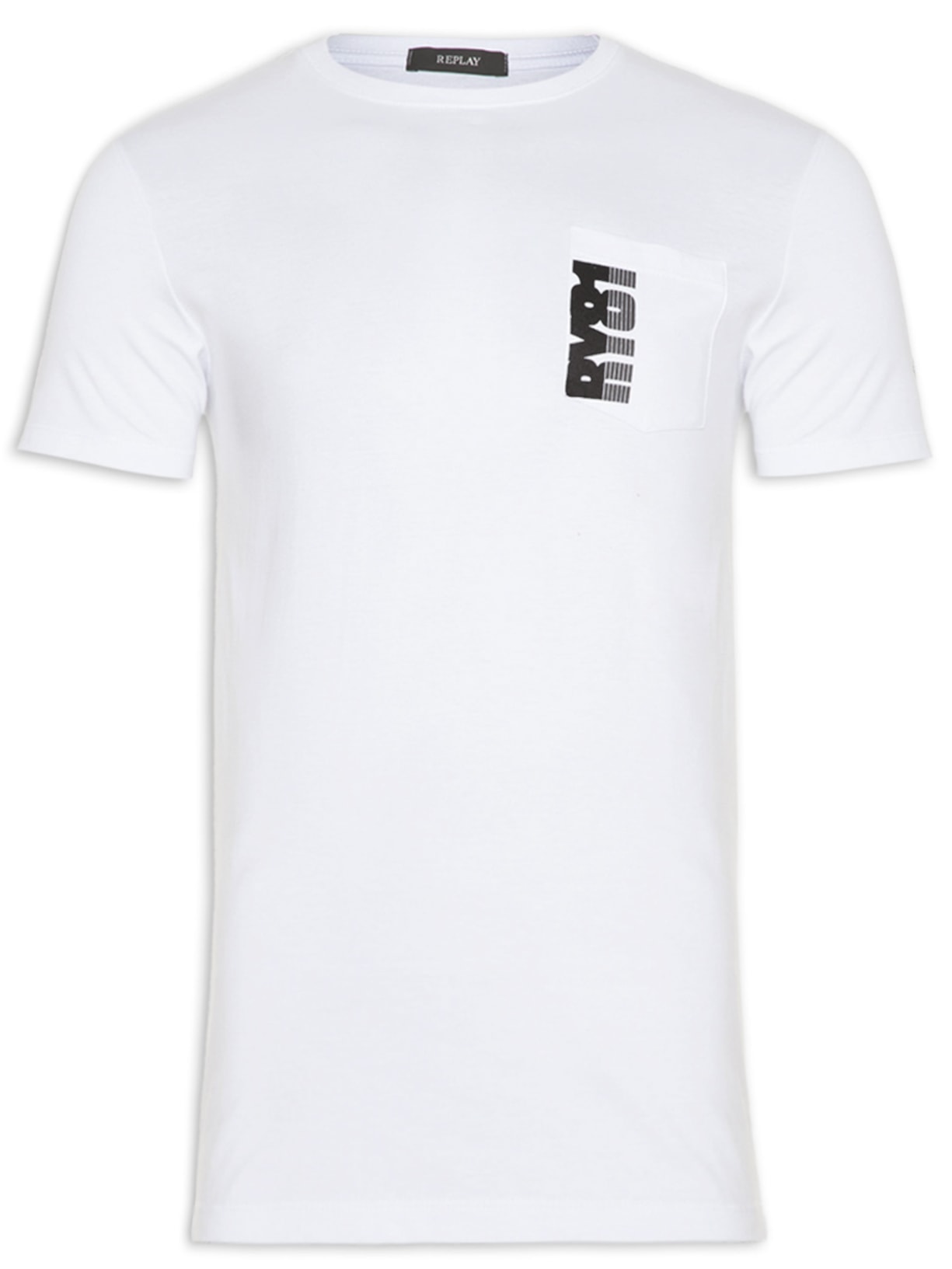 Camiseta Masculina Ry81 - Branco
