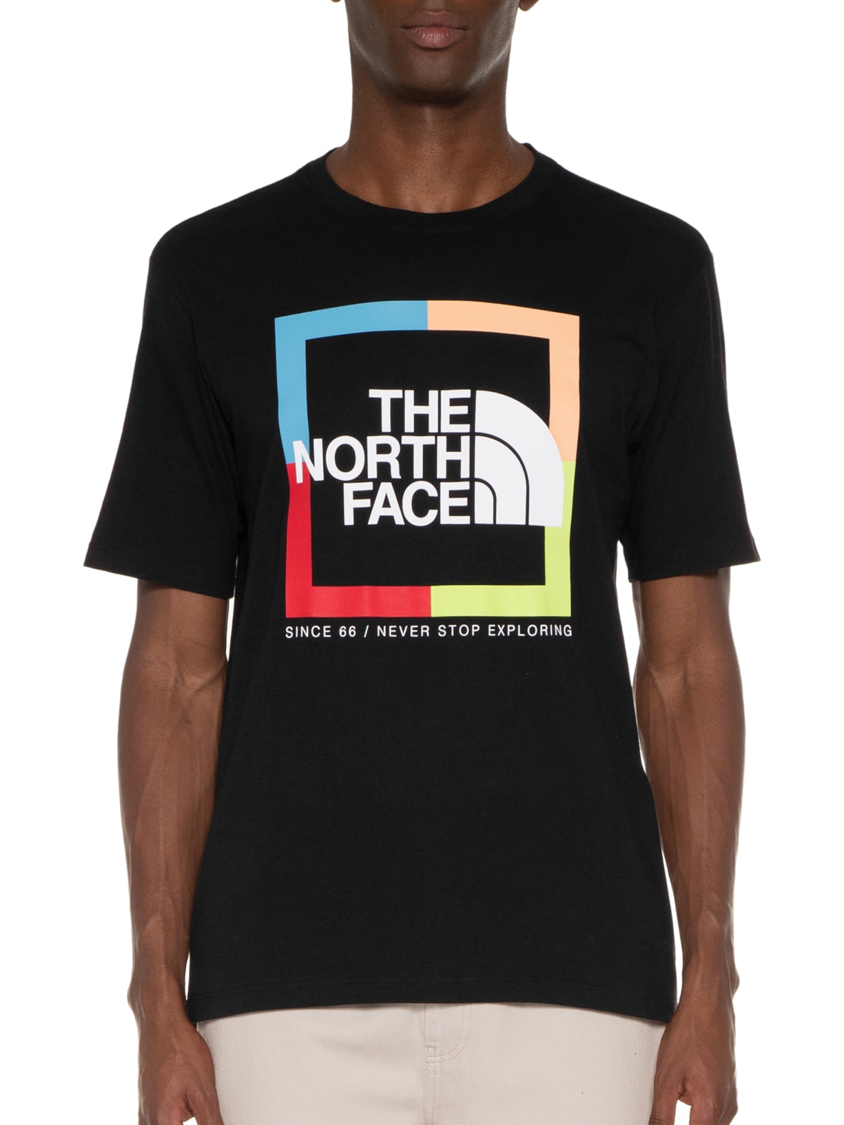 Camiseta Masculina S/s Coordinates Preto The North Face
