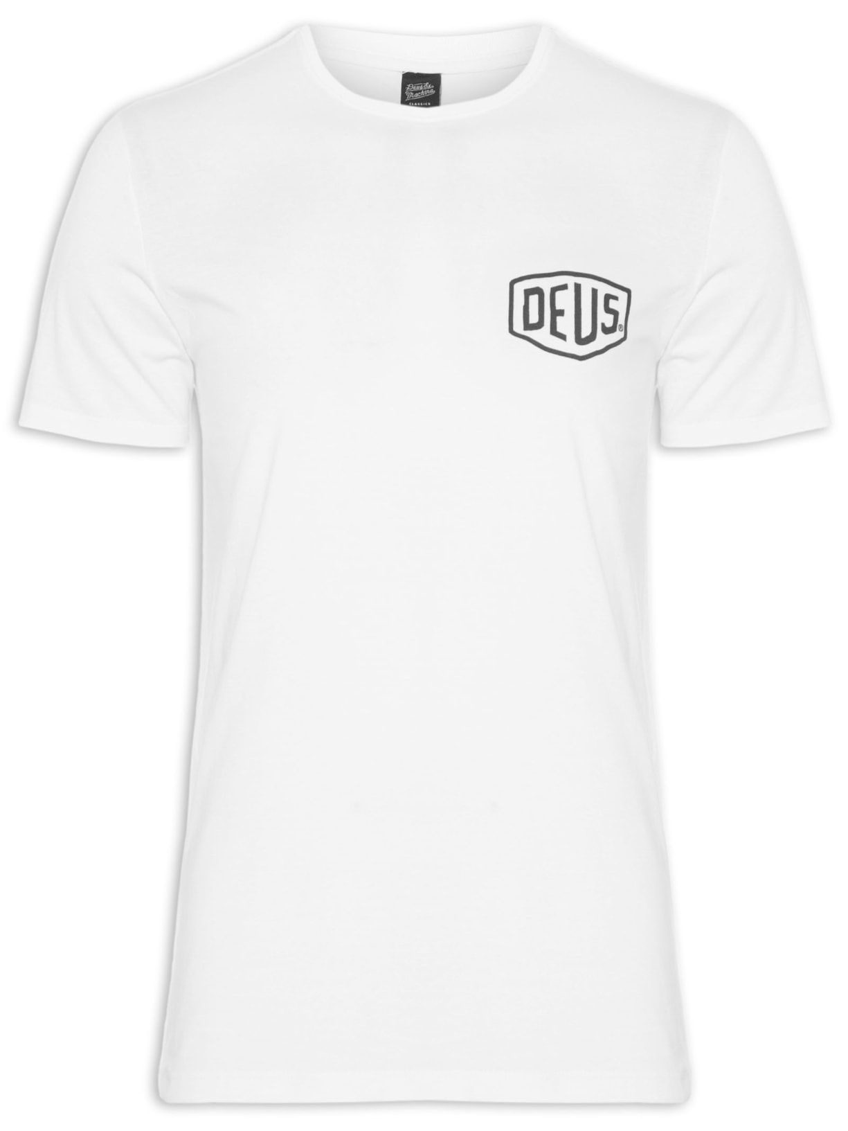 Camiseta Masculina São Paulo Address - Branco