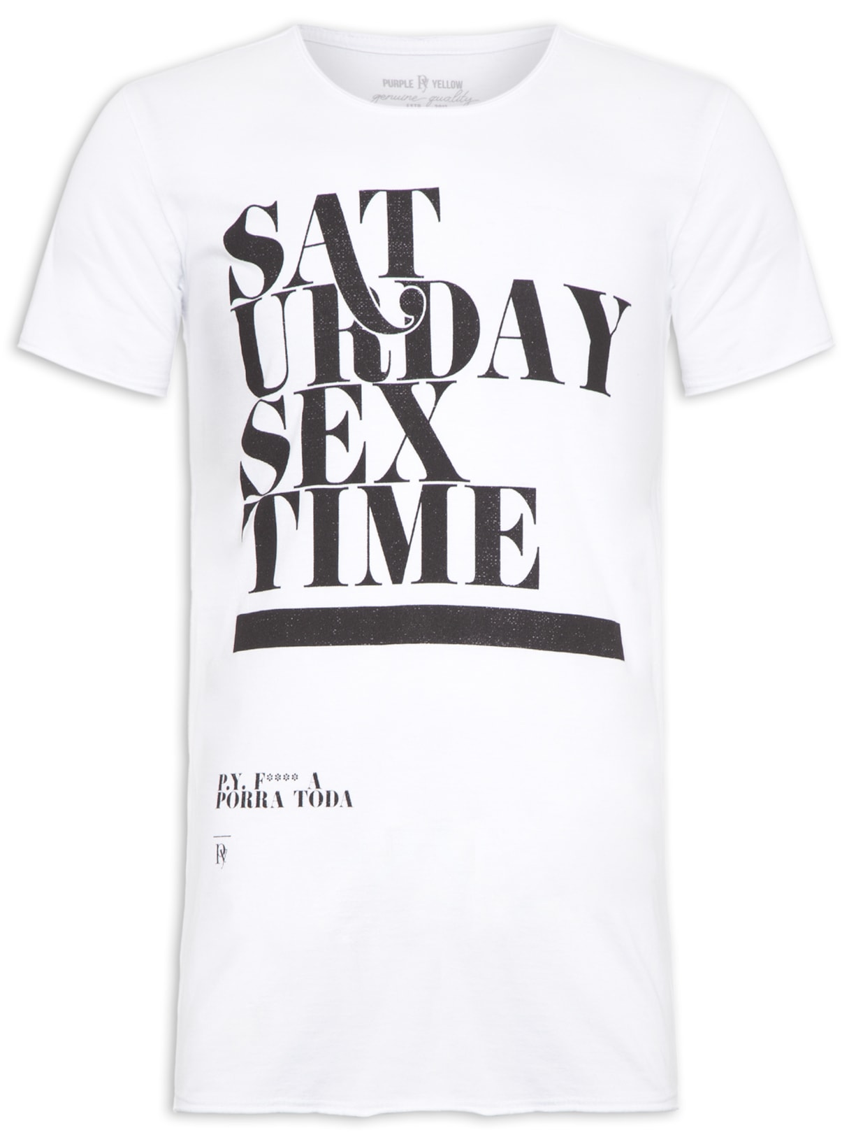 Camiseta Masculina Saturday - Branco