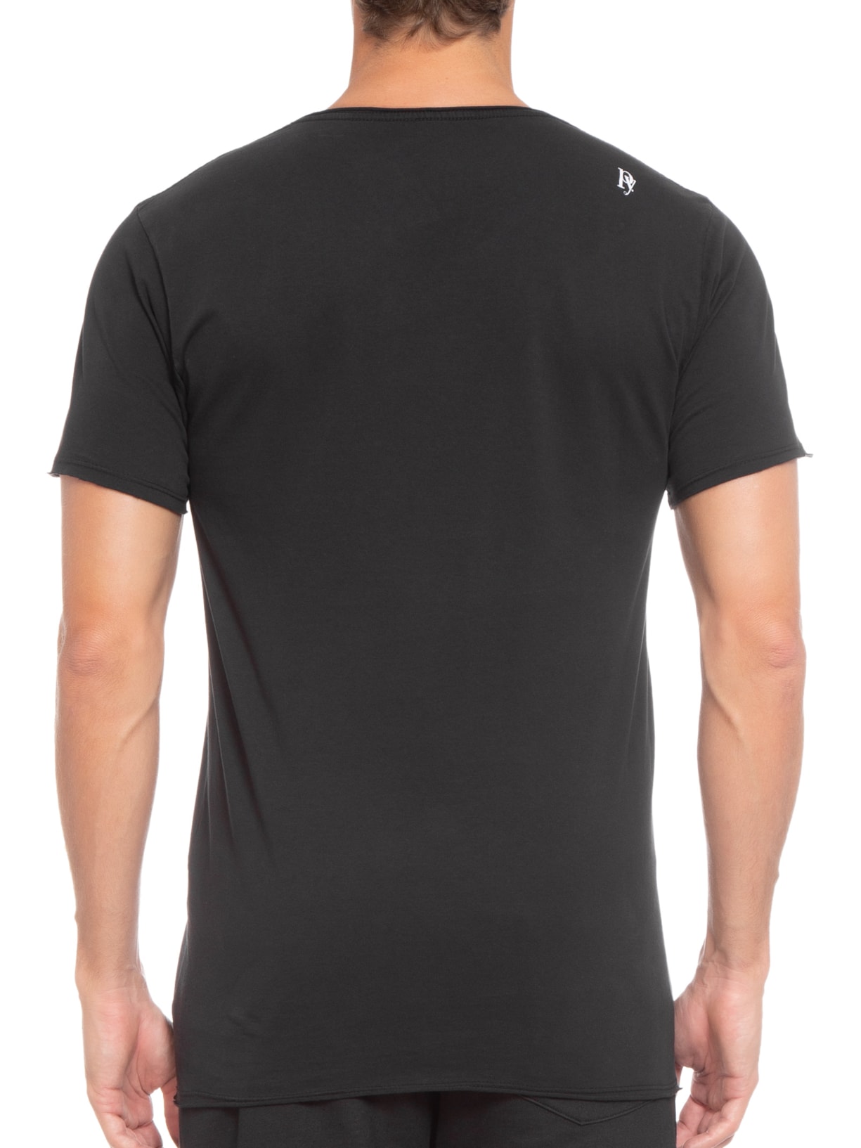 Camiseta Masculina Saturday Preto Purple Yellow