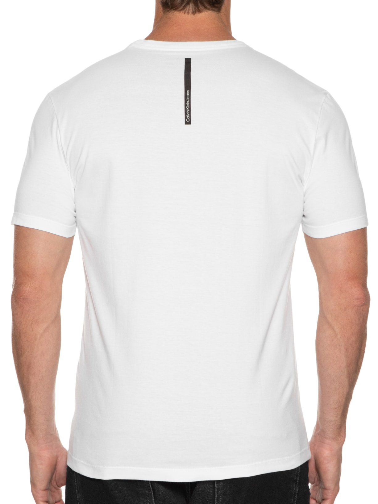 Camiseta Masculina Savage Branco Calvin Klein Jeans