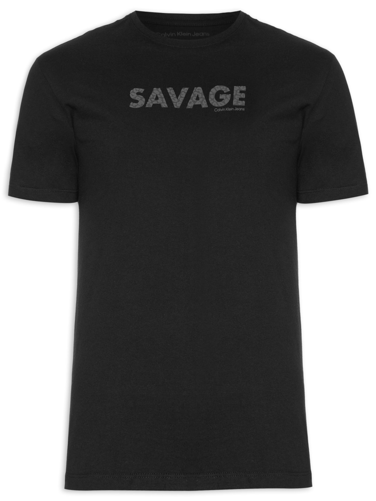Camiseta Masculina Savage - Preto