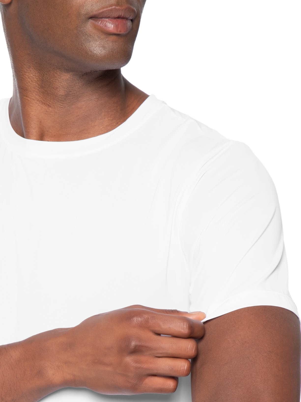 Camiseta Masculina Segunda Pele Tech Branco Hering Intimates