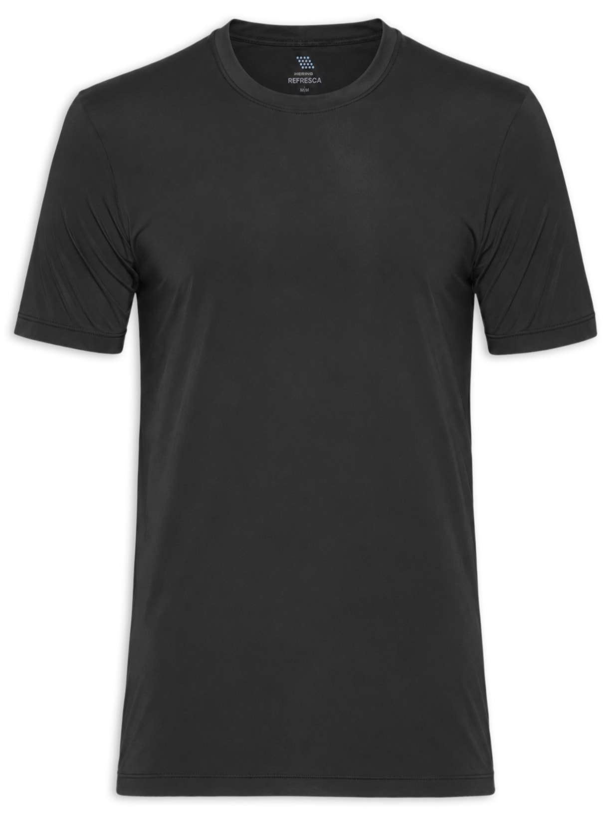 Camiseta Masculina Segunda Pele Tech Preto Hering Intimates