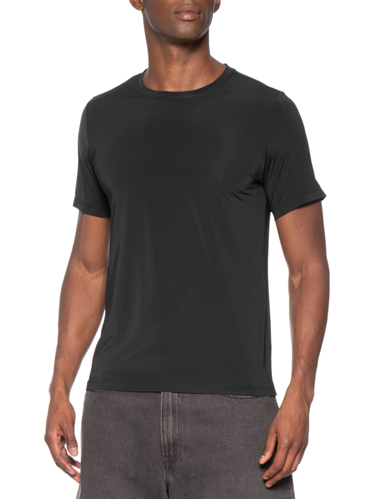 Camiseta Masculina Segunda Pele Tech Preto Hering Intimates