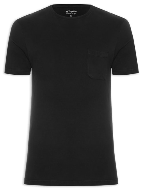 Camiseta Masculina Selaria - Preto