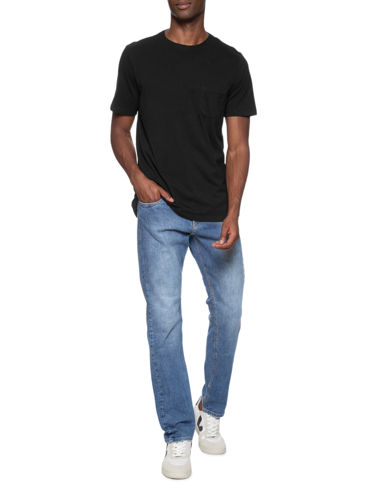Camiseta Masculina Selaria Preto Zapalla