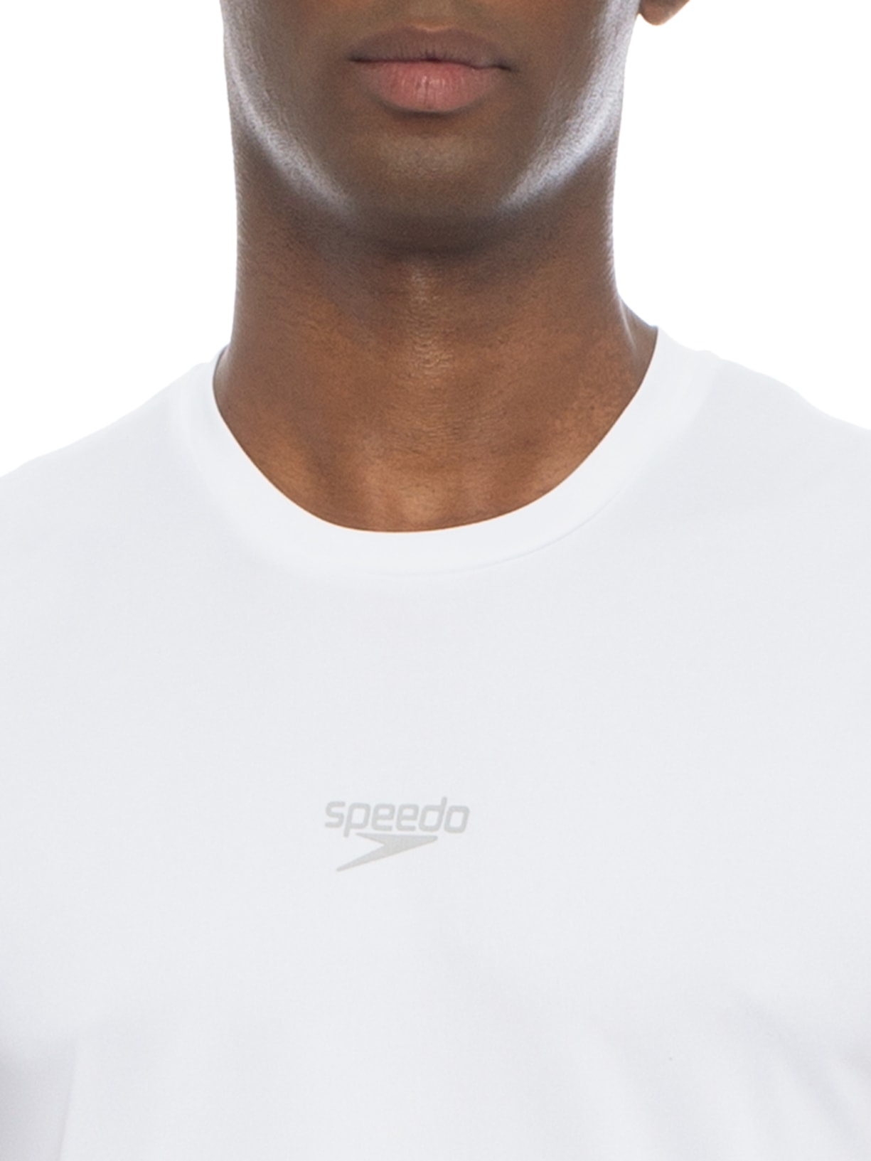 Camiseta Masculina Sem Manga Interlock Branco Speedo