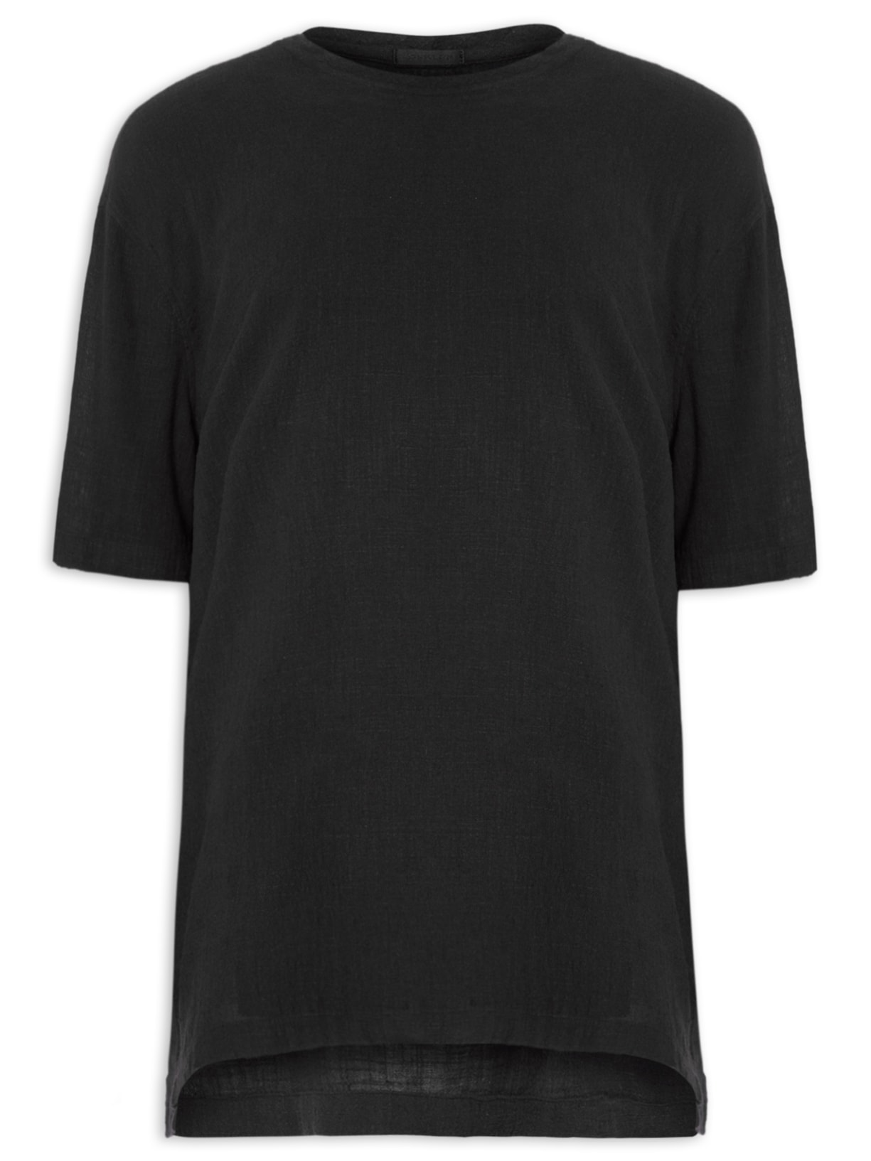 Camiseta Masculina Sense Woven - Preto
