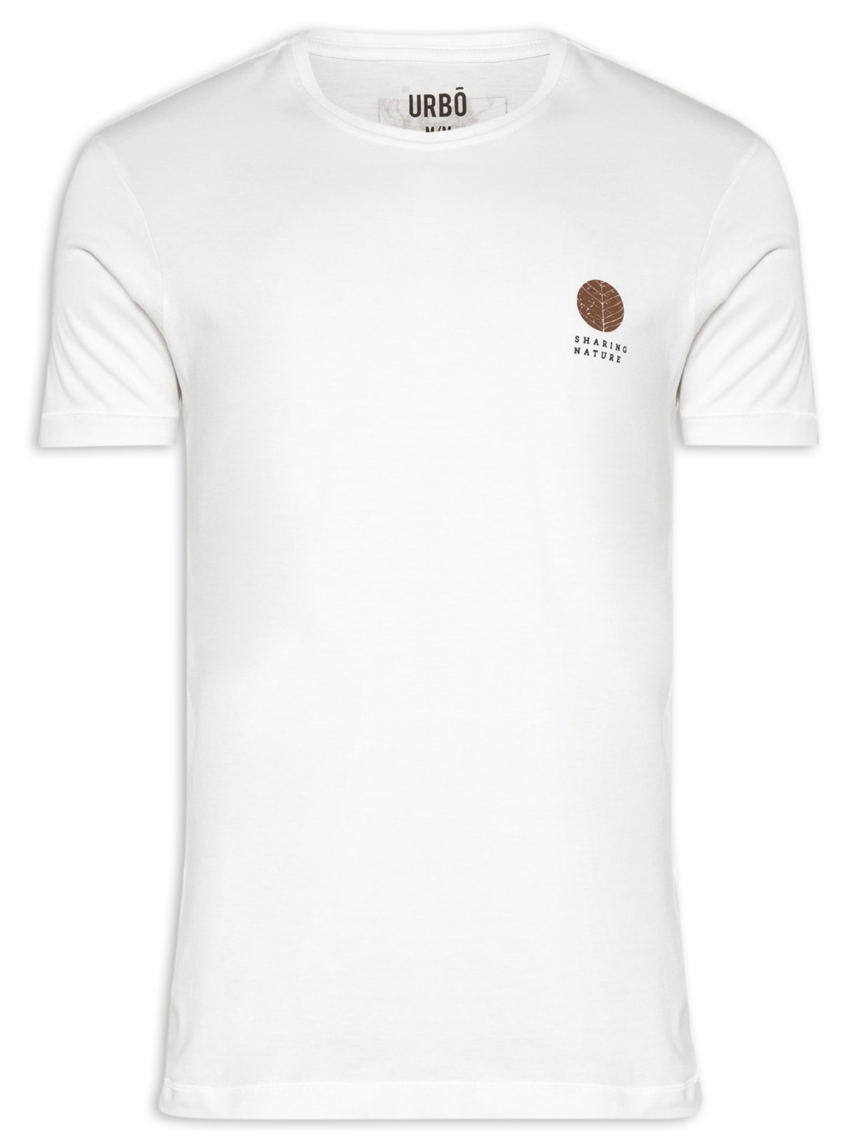Camiseta Masculina Sharing Nature - Branco