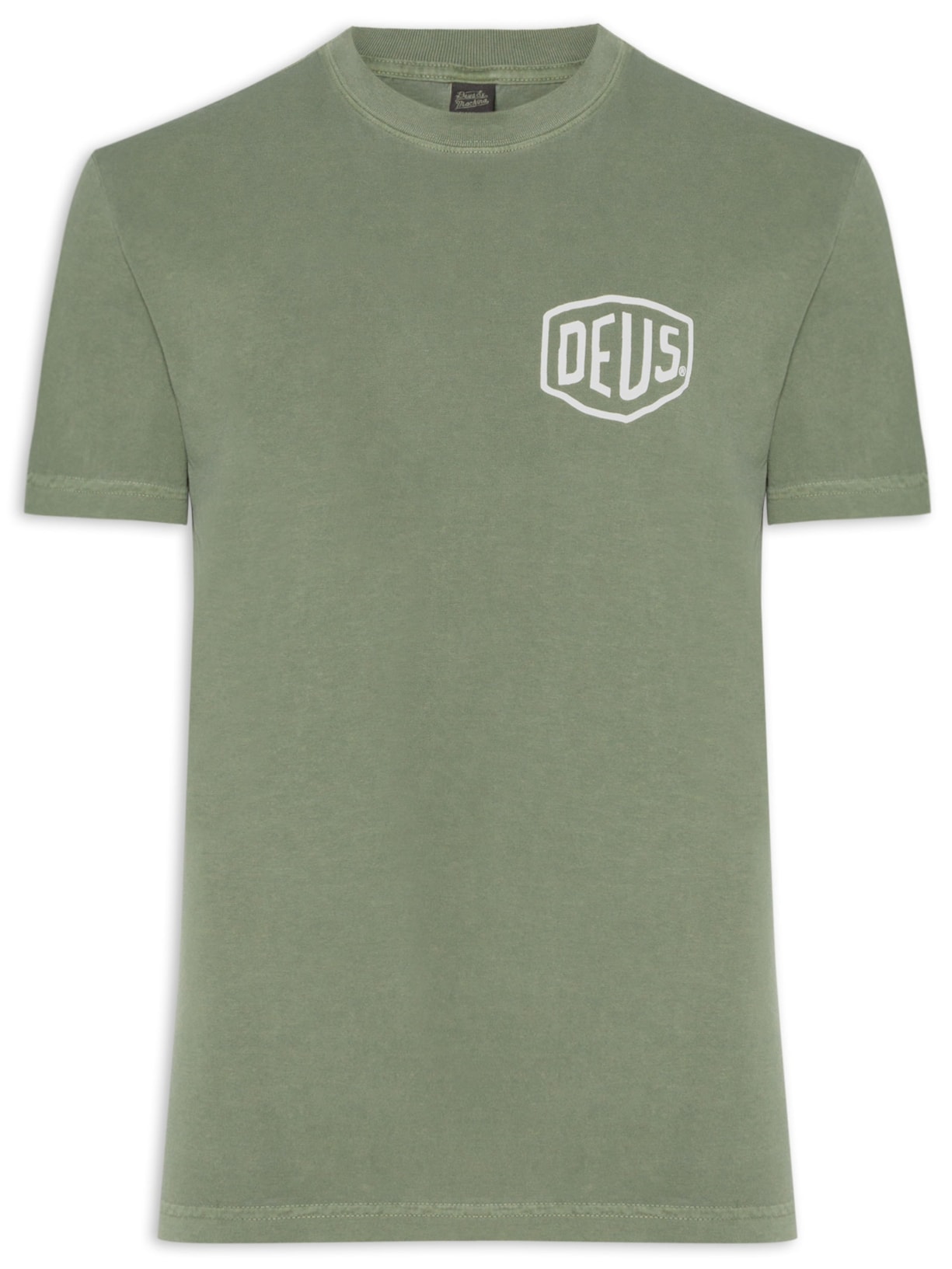 Camiseta Masculina Shield Estonada - Verde