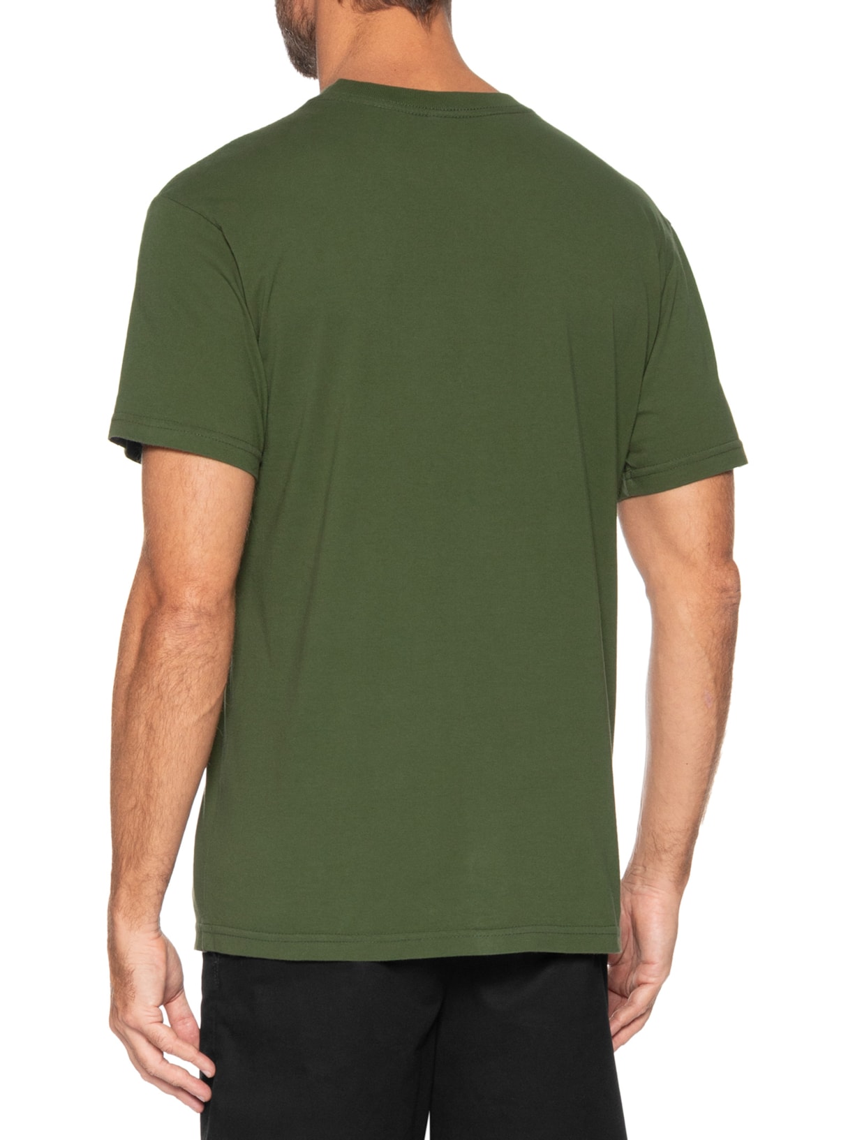Camiseta Masculina Shield Standard Fit – Verde Deus Ex Machina