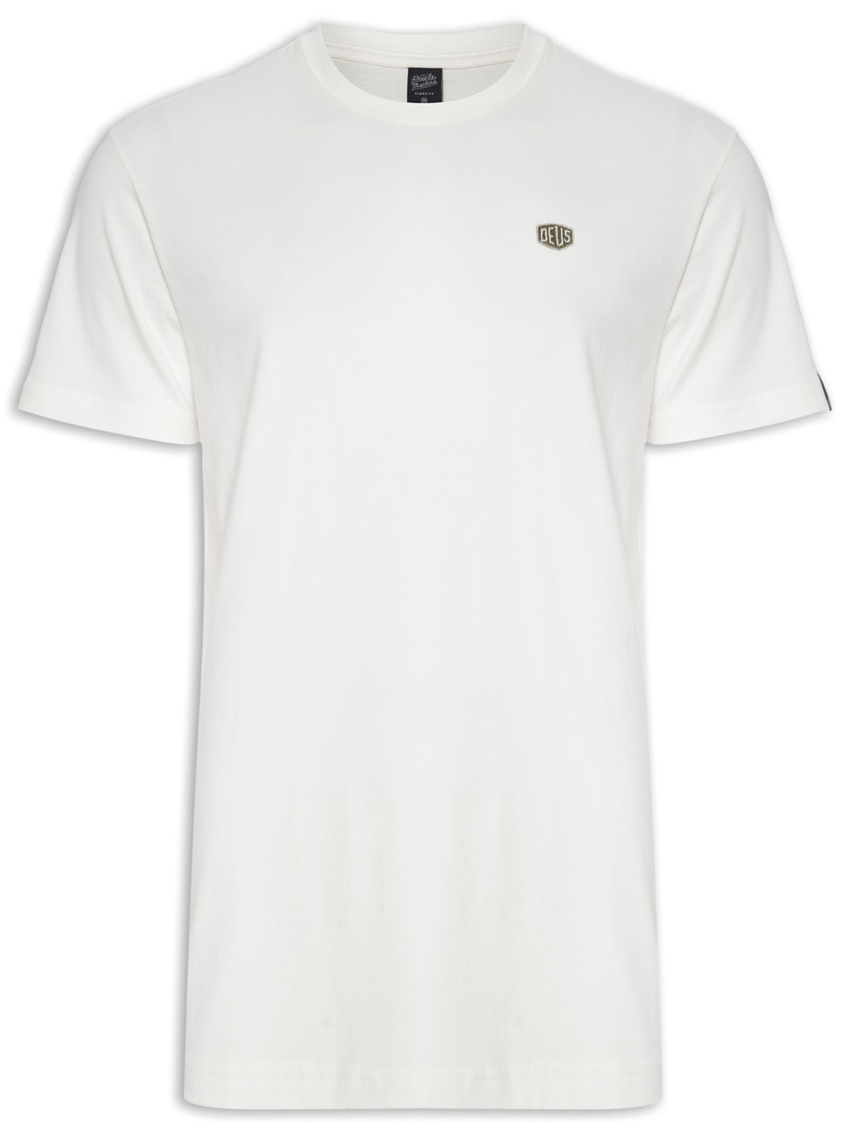 Camiseta Masculina Shield Standard - Off White