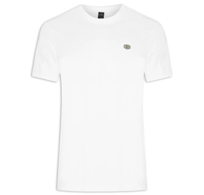Camiseta Masculina Shield Standard - Off White