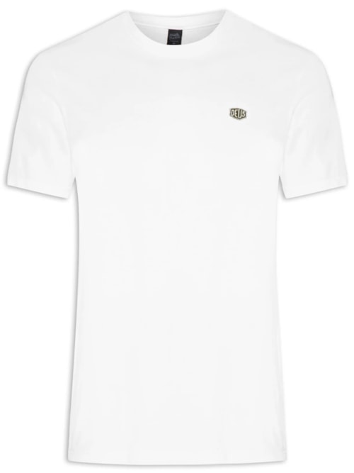 Camiseta Masculina Shield Standard - Off White