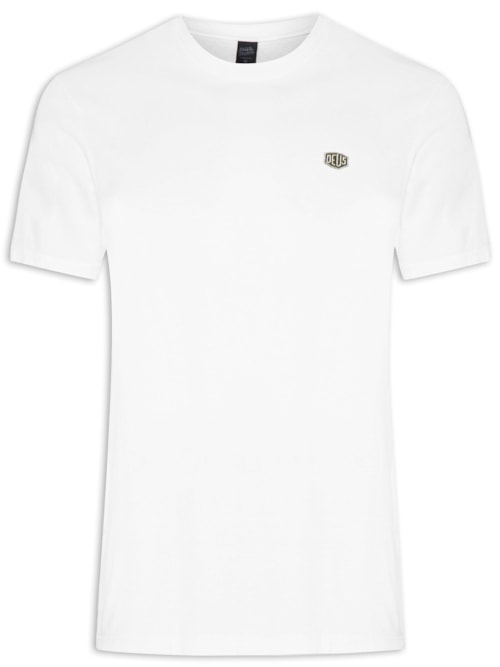 Camiseta Masculina Shield Standard - Off White
