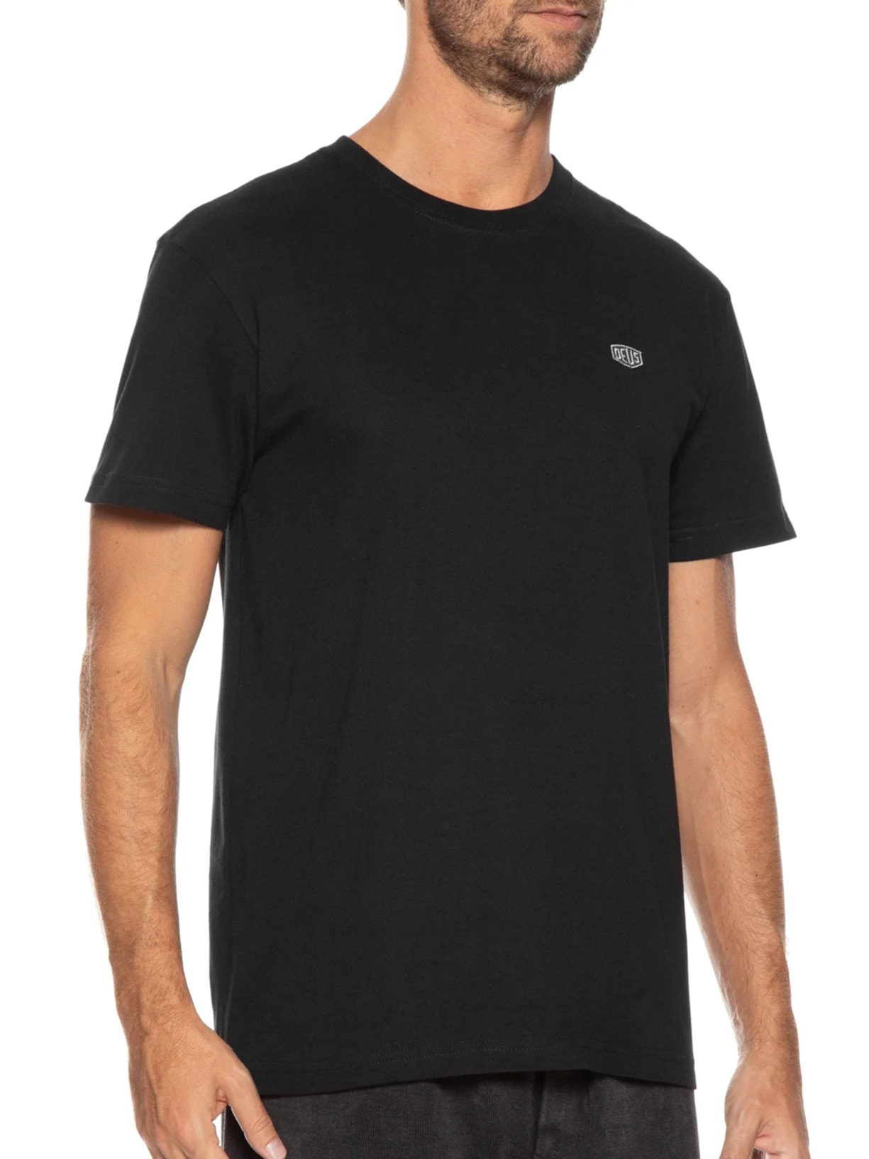 Camiseta Masculina Shield Standard Preto Deus Ex Machina