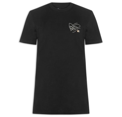 ?Camiseta Masculina Shoal - Preto