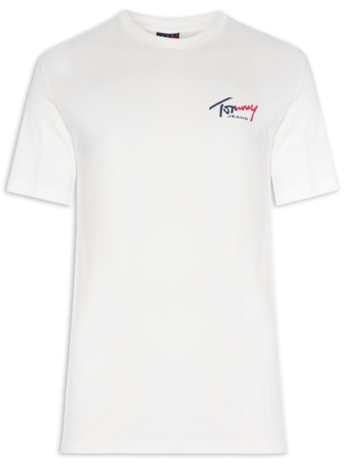 Camiseta Masculina Sign Chest – Branco