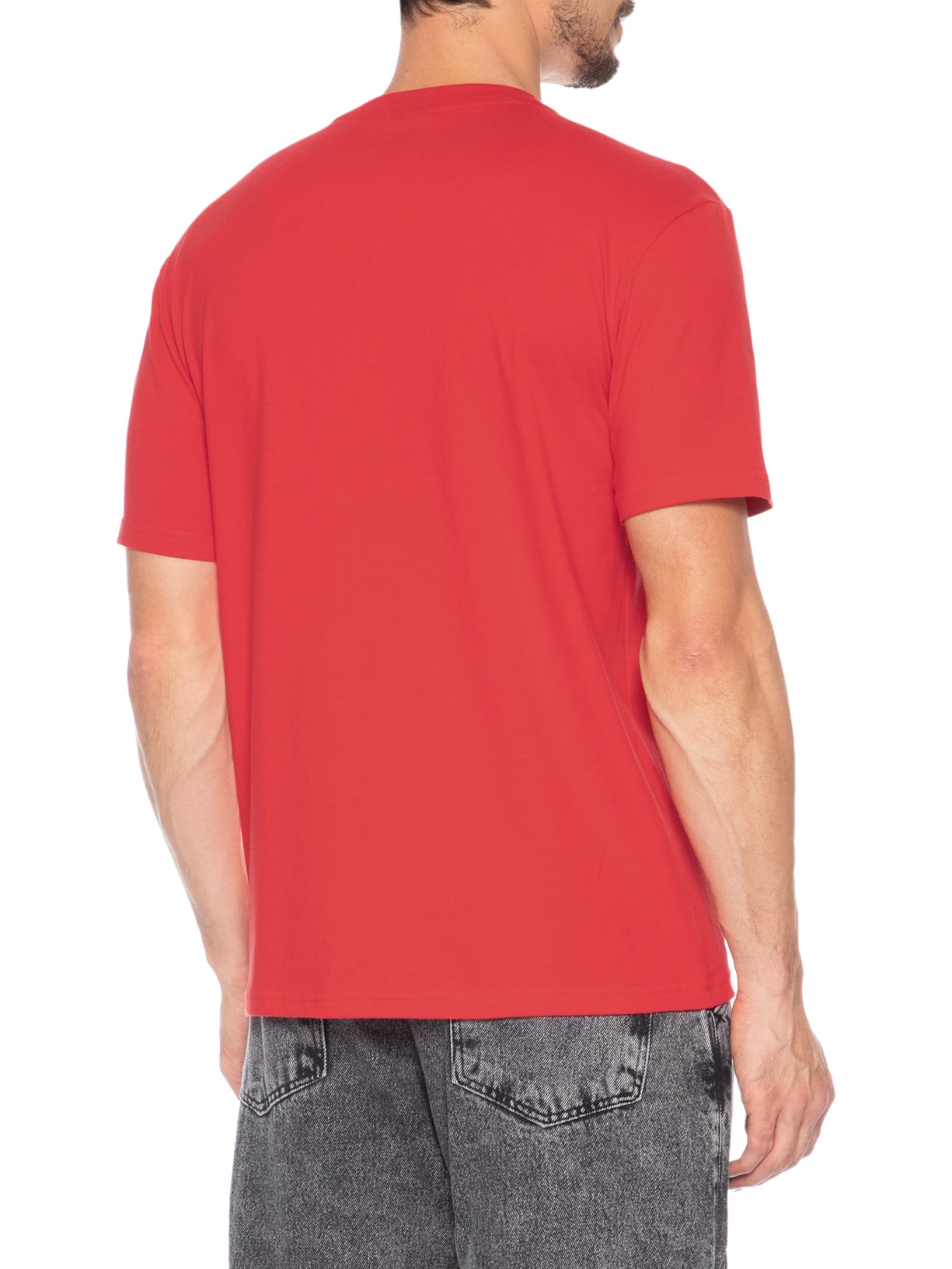 Camiseta Masculina Sign Chest – Vermelho Tommy Jeans