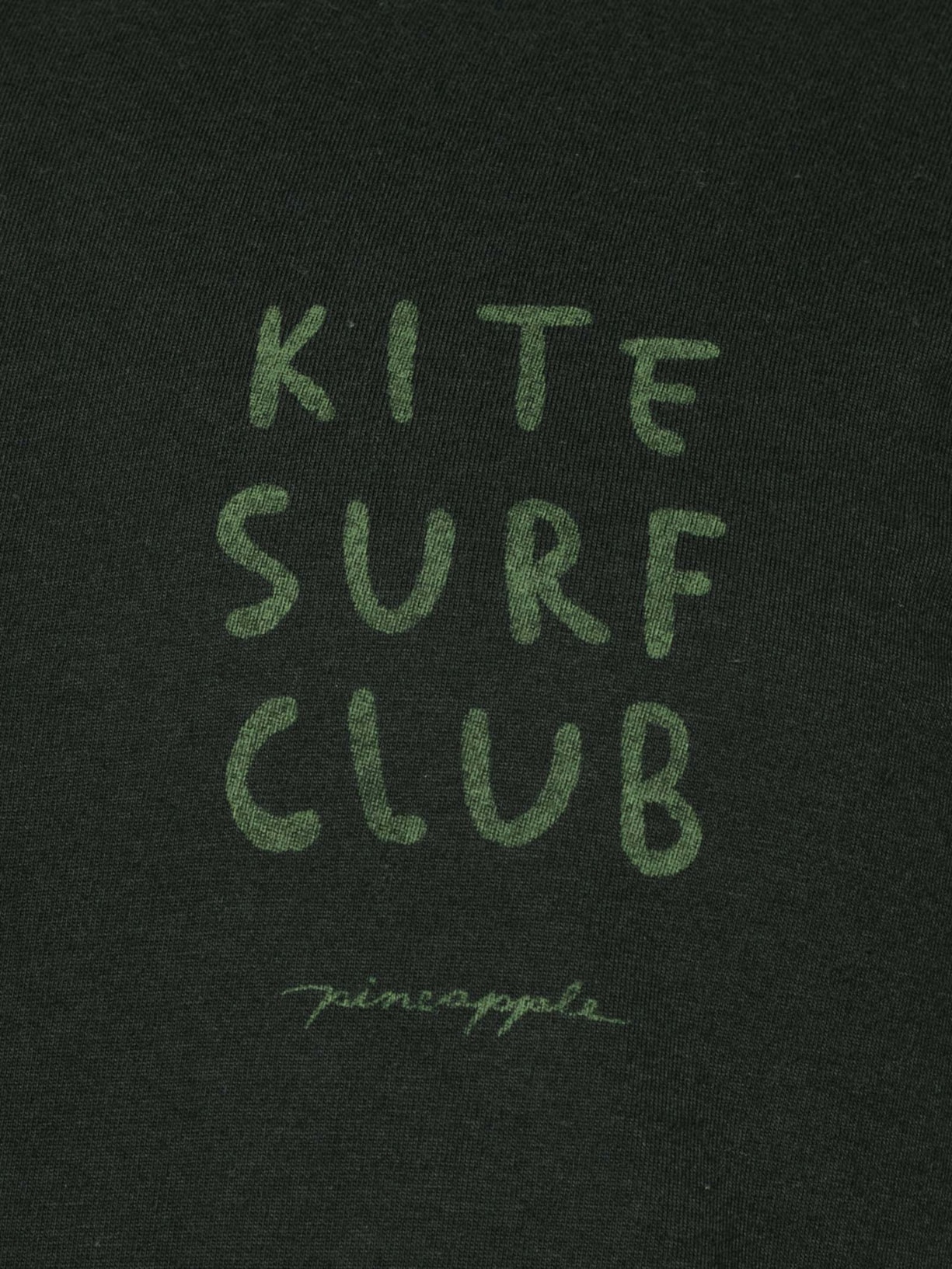 Camiseta Masculina Silk Kite Club Preto Pineapple