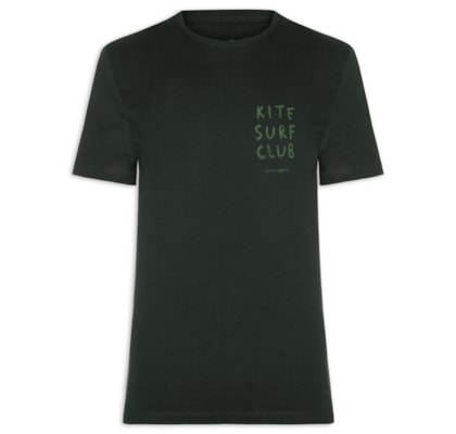Camiseta Masculina Silk Kite Club - Preto