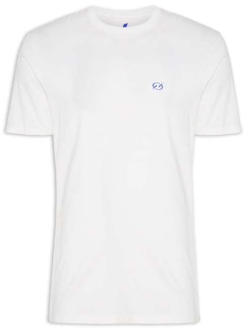 Camiseta Masculina Silk Tropical Mood - Off White