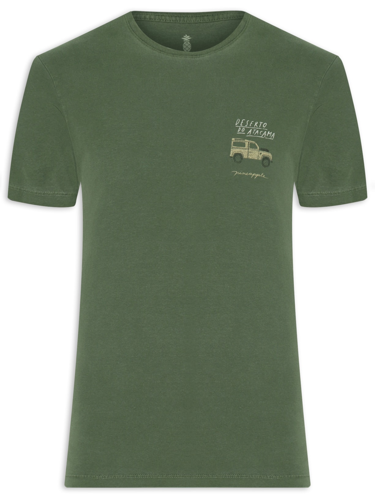 Camiseta Masculina Silkada Atacama - Verde