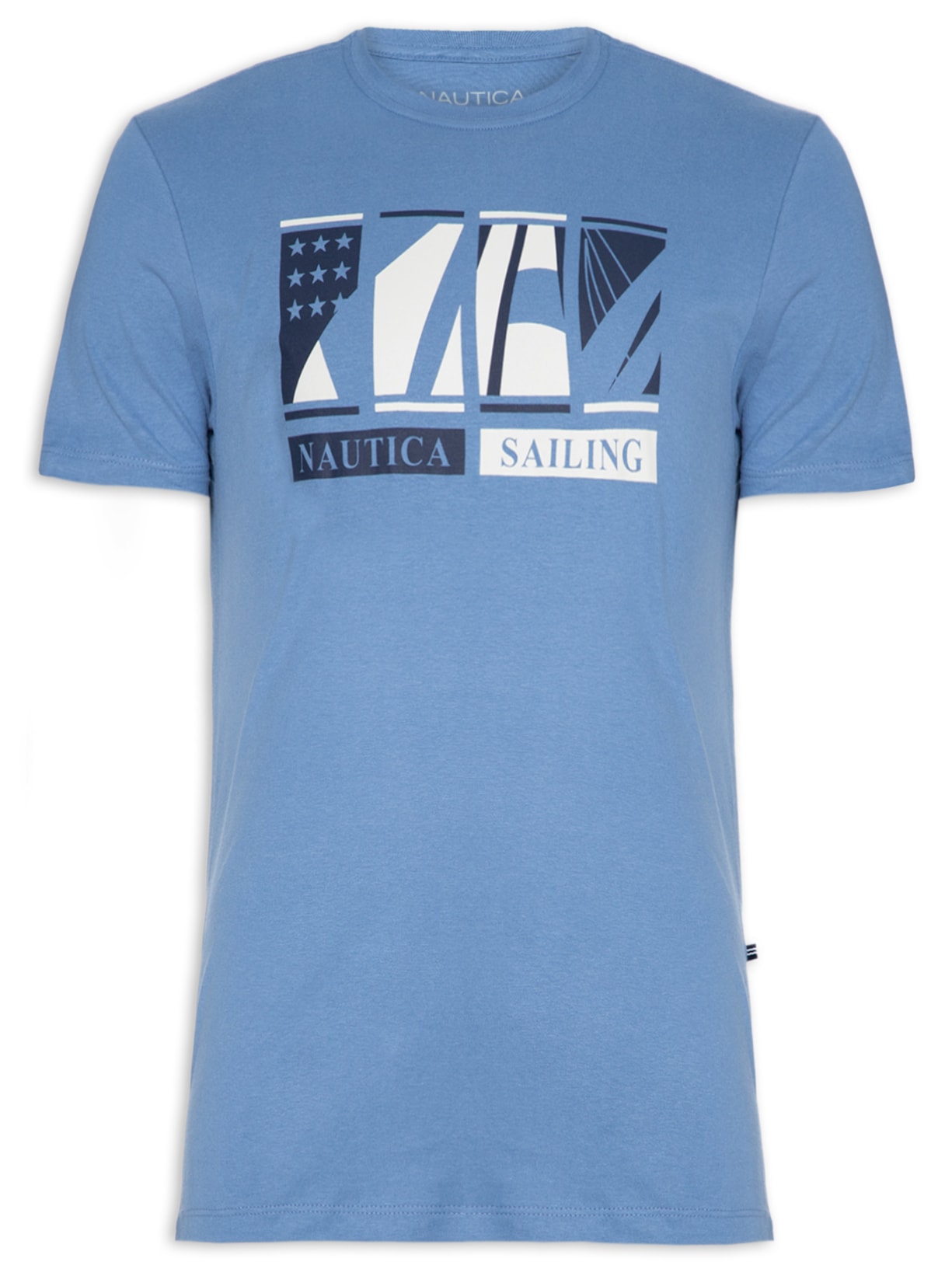 Camiseta Masculina Silkada - Azul