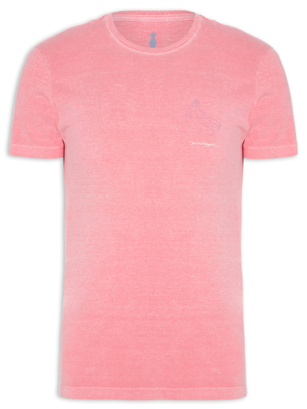 Camiseta Masculina Silkada Banana Line - Rosa