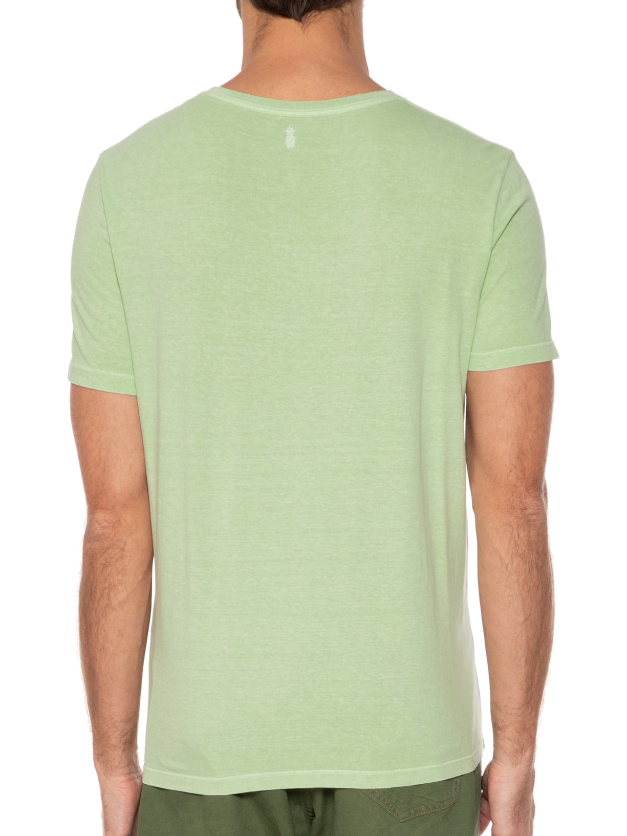 Camiseta Masculina Silkada Beach Life Verde Pineapple