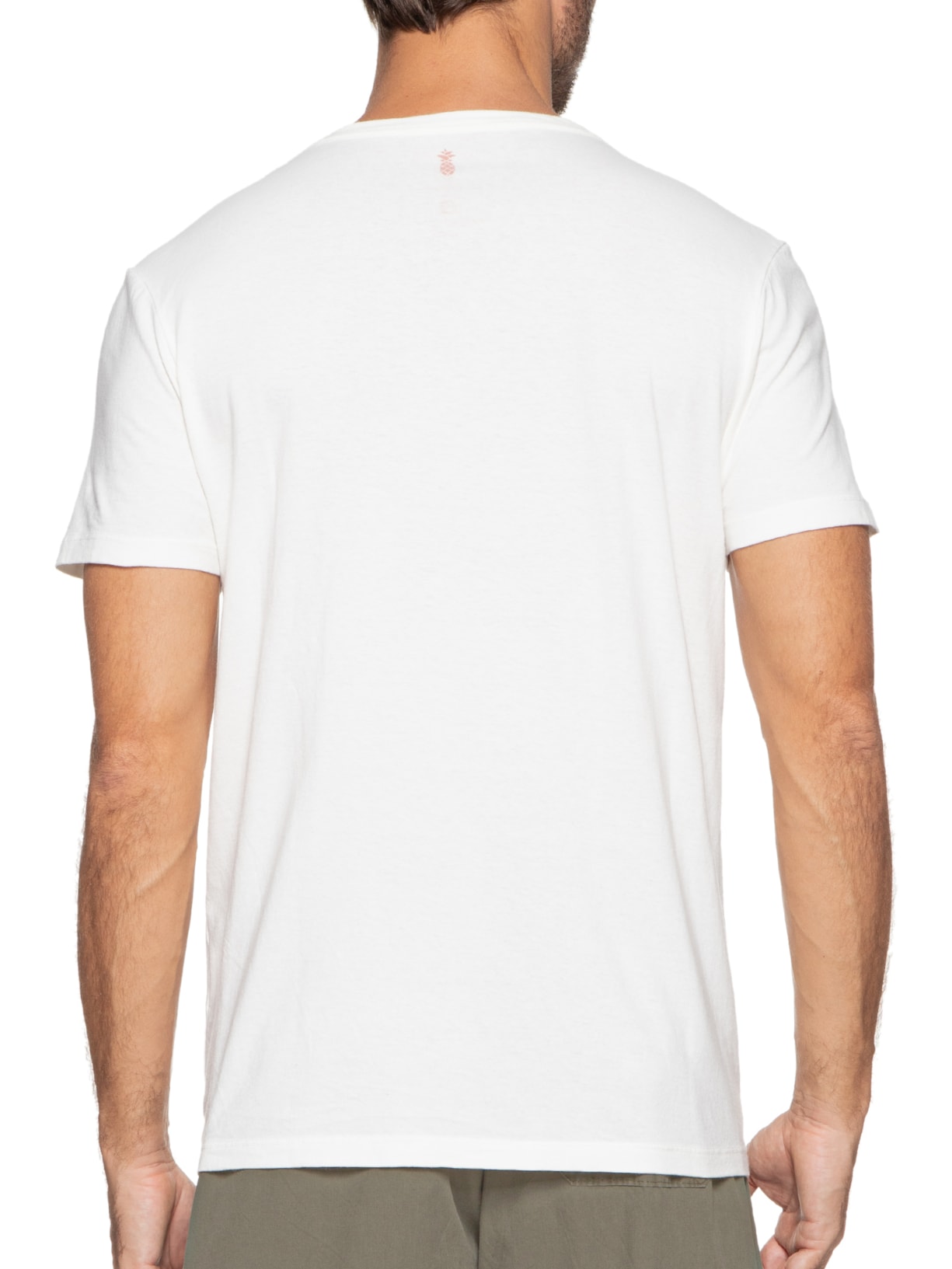 Camiseta Masculina Silkada Bike Off White Pineapple