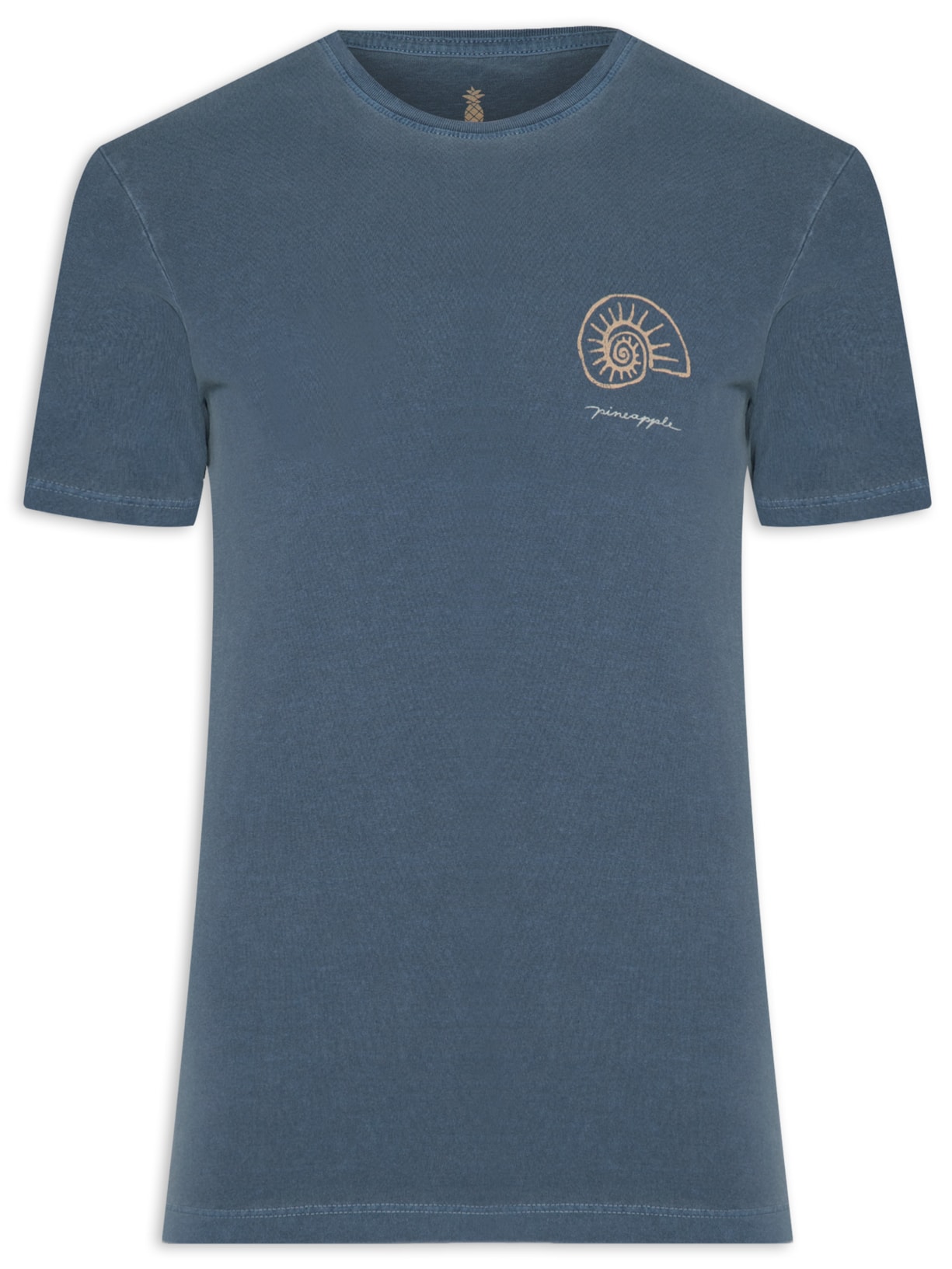 Camiseta Masculina Silkada Concha - Azul