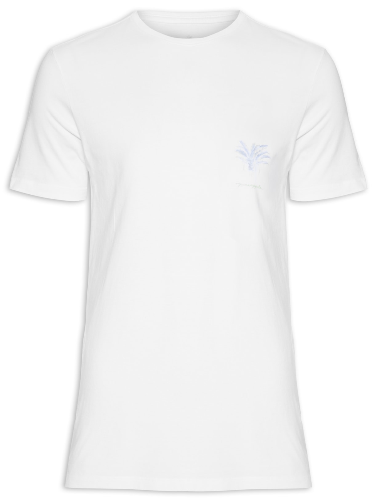 Camiseta Masculina Silkada Coqueirão - Branco