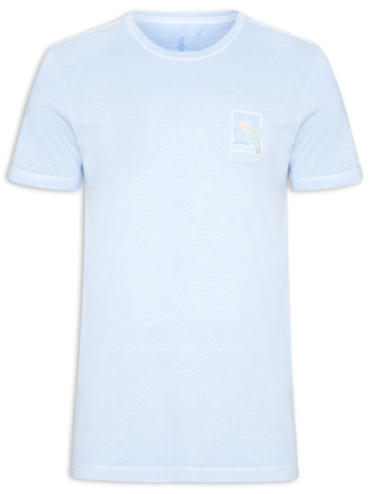 Camiseta Masculina Silkada Disconnect Azul Pineapple