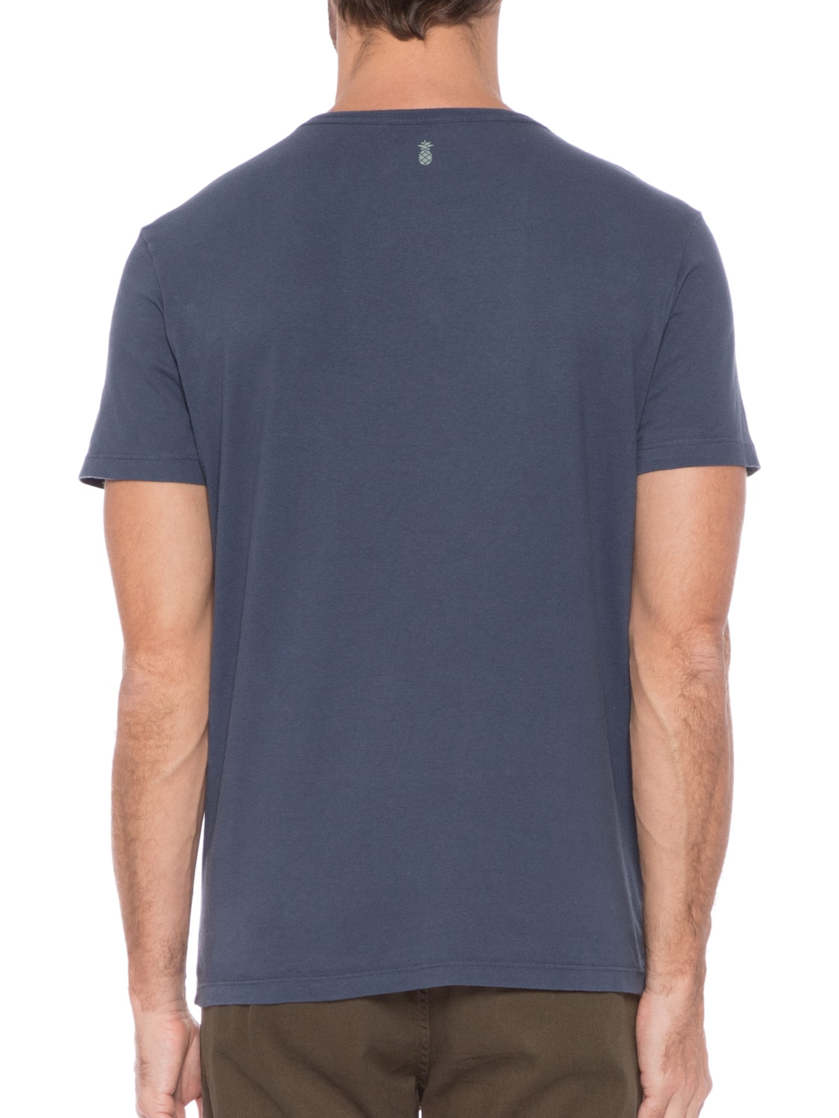 Camiseta Masculina Silkada Disconnect Azul Pineapple