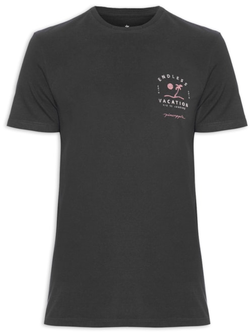 Camiseta Masculina Silkada Endless Vacation - Preto